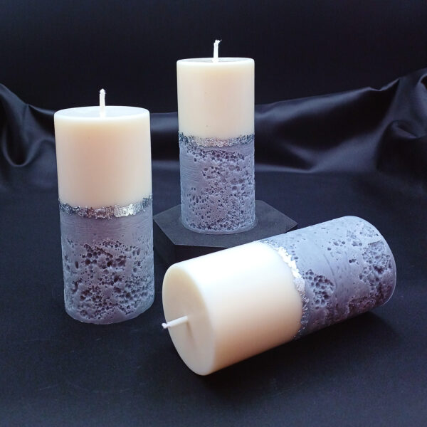 Bougie pilier artisanale Alchimie Beautiful Day – cire colza/paraffine/stéarine, édition 2025