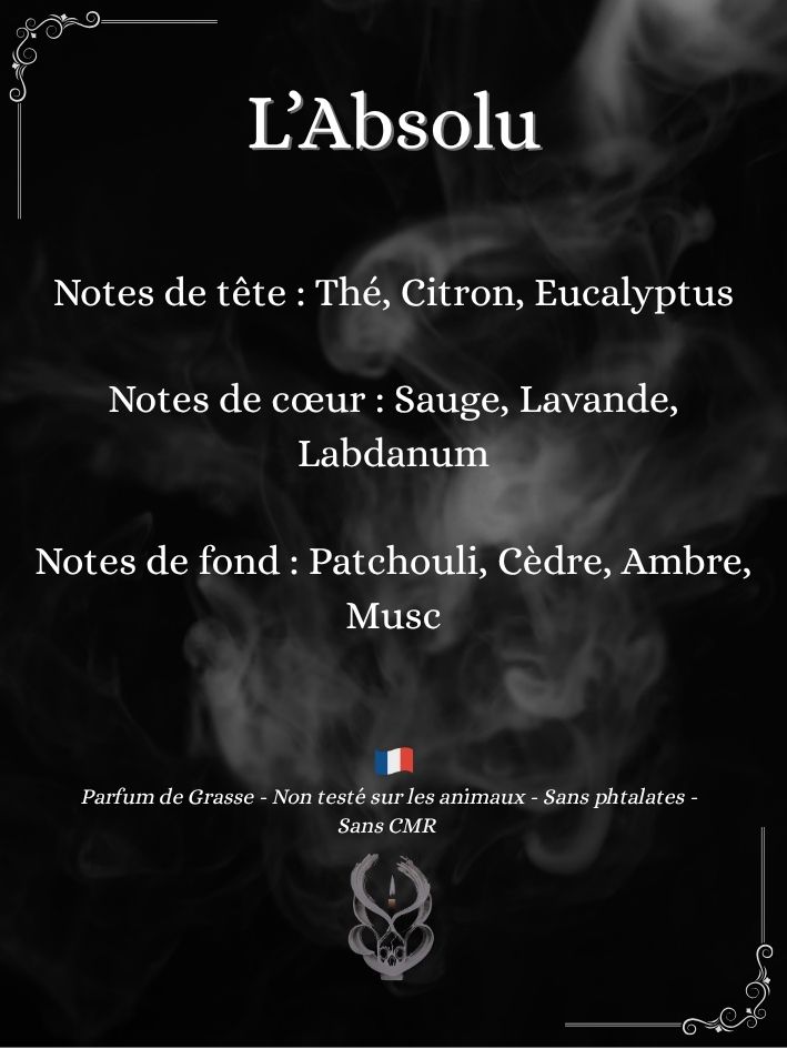 Notes du parfum Flammes De Lucy L'Absolu