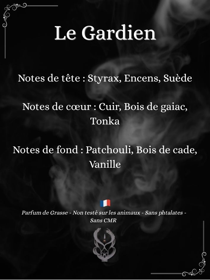 Notes du parfum Flammes De Lucy Le Gardien