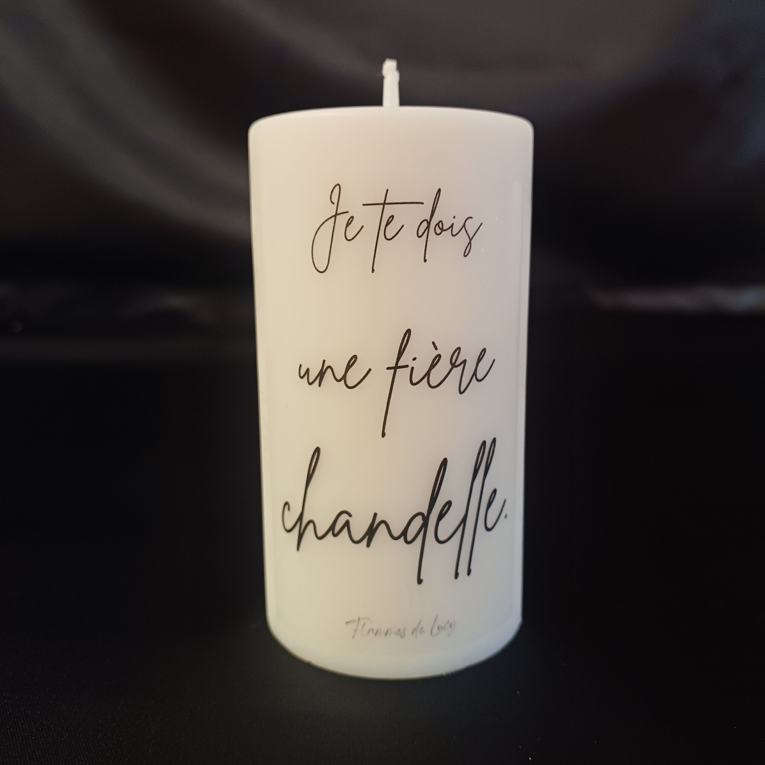 Collection Vous avez un Message ! Bougie imprimée